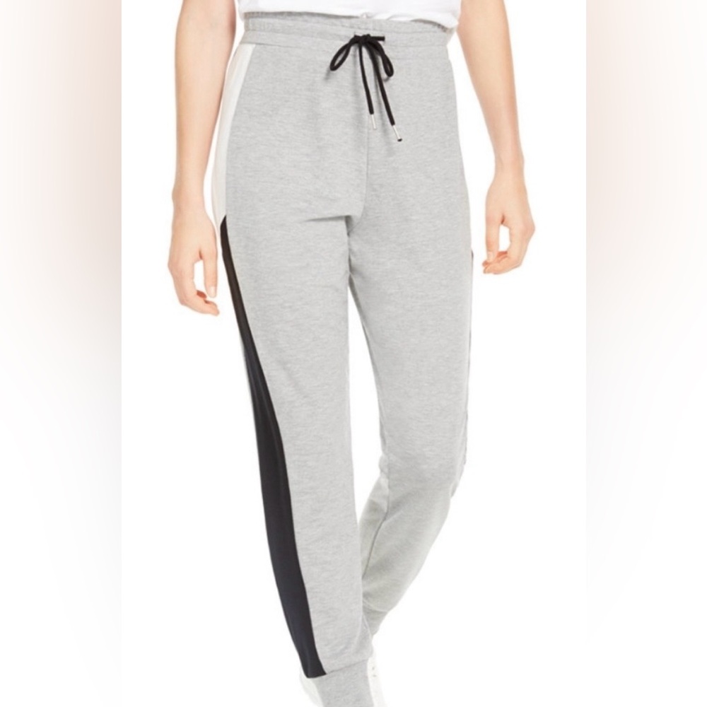 Heather Gray Joggers MATERIAL GIRL Junior’s Size XL New Sweatpants Ankle Cuffs!